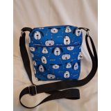 Crossbody taška ,, BLUE DOGS"