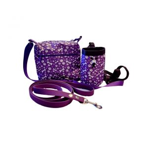 Set ,, BONES & PAWS purple"