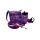 Set ,, BONES & PAWS purple"
